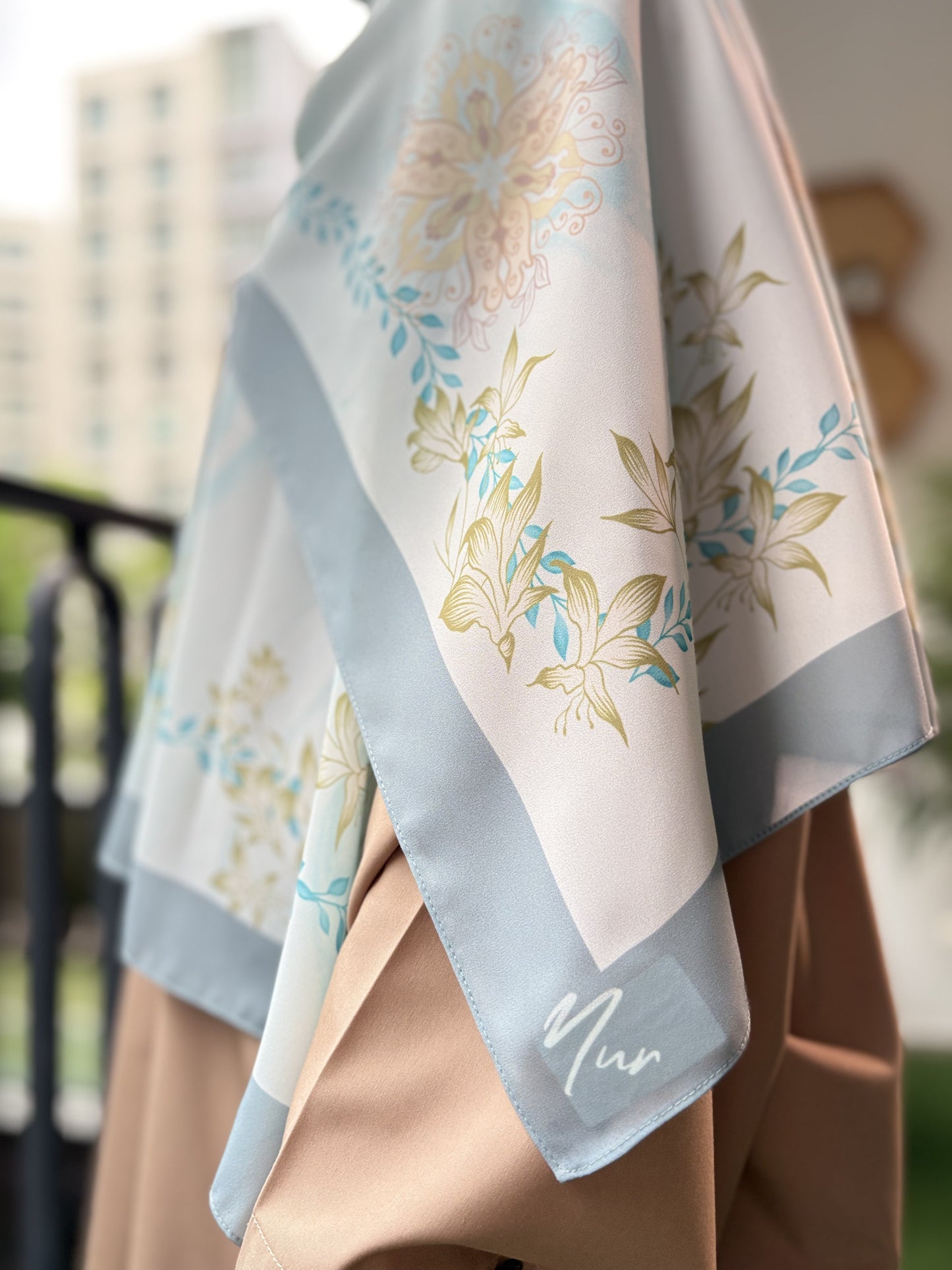 Enchanted Gentle Breeze 1.9M Shawl in Premium Chiffon